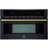 Forno Oliena FMWDR309330BLK - 30 Inch Built-In Microwave Convection Oven in Front View