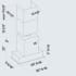Falmec FNINS28B5SSR - Dimensions Guide