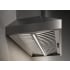 Falmec Pyramid Outdoor FOPYR48W12OS - Pyramid Outdoor Wall Mount Range Hood in Bottom View