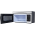 Forno Scalo FOTR300730 - Scalo 30-Inch Over the Range Microwave, Stainless Steel – 1.6 cu.ft, 300 CFM Vent, Touch Control, LED Light