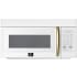 Forno Scalo FOTR300730WHT - Scalo 30-Inch Over the Range Microwave, White – 1.6 cu.ft, 300 CFM Vent, Touch Control, LED Light