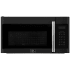 Forno Fornace FOTR303830BLK - Fornace 30-Inch Over the Range Convection Microwave, Black – 1.5 cu.ft, 300 CFM Vent, Touch Control, LED Light