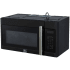 Forno Fornace FOTR303830BLK - Fornace 30-Inch Over the Range Convection Microwave, Black – 1.5 cu.ft, 300 CFM Vent, Touch Control, LED Light