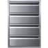Memphis Grills VGC21DB4 - 21 Inch Quadruple Access Stainless Steel Drawer Stack with Soft Close