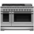 Fisher &amp; Paykel Series 7 RGV3486GDL - 48 Inch Freestanding Gas Range with 6 Sealed Dual Flow Burners™