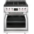Forza FR304DF - 30 Inch Freestanding Professional Dual Fuel Range in Front View