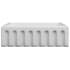 ZLINE Venice FRC5131WH33 - 33-Inch Venice Farmhouse Apron Front Single Bowl Reversible Fireclay Kitchen Sink with Bottom Grid in White Gloss