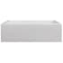 ZLINE Venice FRC5131WH33 - 33-Inch Venice Farmhouse Apron Front Single Bowl Reversible Fireclay Kitchen Sink with Bottom Grid in White Gloss