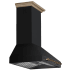 Forno Aria FRHWM509530BLK - Aria 30 Inch Wall-Mounted Range Hood