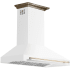 Forno Aria FRHWM509548WHT - Aria 48 Inch Wall-Mounted Range Hood