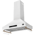 Forno Venezia FRHWM550336WHT - Venezia 36 Inch Wall-Mounted Range Hood