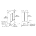 Thermador Freedom® Collection TFL36IT905 - Dimensions