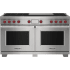 Wolf M Series DF60650DGSP - 60" Dual Fuel Range - 6 Burners and Infrared Dual Griddle