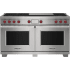 Wolf M Series DF60650FSPLP - 60&amp;quot; Dual Fuel Range - 6 Burners and French Top