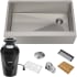 Kraus KWF4103310075MB - 33 Inch Kore™ Apron Front Flat Farmhouse Workstation Single Bowl Kitchen Sink with Accessories