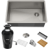 Kraus KWU1102710075MB - 27 Inch Kore™ Undermount Workstation Single Bowl Kitchen Sink with Accessories