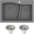 Kraus Quarza Series KGD442GREYPST1GR - Front
