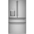 Cafe CXE22DP2PS1 - 22.3 Cu. Ft. Smart Counter-Depth 4-Door French-Door Refrigerator