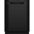 GE GDP630PGRBB - 24 Inch Fully Integrated Dishwasher Front View