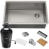 Kraus KWU1103210075MB - 32 Inch Kore™ Undermount Workstation Single Bowl Kitchen Sink with Accessories