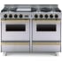 FiveStar TPN5117BSW - 48 Inch Freestanding Gas Range with 6 Open Burners