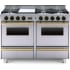 FiveStar TPN5117BSW - 48 Inch Freestanding Gas Range with 6 Open Burners