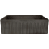 Nantucket Sinks Vineyard Collection FCFS3020SCONCRETE - 30-Inch Farmhouse Fireclay Sink with Concrete Finish