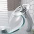 Kraus Crystal Series CGV10012MM10CH - 16 1/2 Inch Crystal Clear Glass Vessel Sink