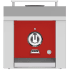 Hestan AGB1CPRD - Color Control Panel for Single Side Burner AGB121