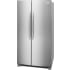 Frigidaire FRSN2610AF - Product - 3/4 Right Angle 26 Cu. Ft. 36" Standard-Depth Side-by-Side Refrigerator Stainless Steel FRSN2610AF