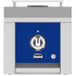 Hestan AGB1CPBU - Color Control Panel for Single Side Burner AGB121