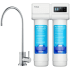 Kraus FS1000FF100SFS - 2-Stage Under-Sink Filtration System with Single Handle Drinking Water Filter Faucet in Spot-Free Stainless Steel