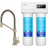 Kraus FS1000FF104SFACB - KRAUS® Purita™ 2-Stage Under-Sink Filtration System with Bolden™ Single Handle Drinking Water Filter Faucet