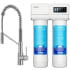 Kraus FS1000KFF2631SFS - KRAUS® Purita™ 2-Stage Under-Sink Filtration System with 2-in-1 Single Handle Drinking Water Filter Kitchen Faucet