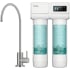 Kraus Purita FS1001FF100SFS - 2-Stage Under-Sink Filtration System with Single Handle Drinking Water Filter Faucet