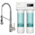 Kraus Bolden Series FS1001KFF1610SFS - 2-in-1 Commercial Style Pull-Down Single Handle Water Filter Kitchen Faucet with 2-Stage Under-Sink Filtration System