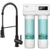 Kraus Britt™ Series FS1001KFF1691MB - 2-in-1 Commercial Style Pull-Down Single Handle Water Filter Kitchen Faucet with 2-Stage Under-Sink Filtration System