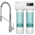Kraus Oletto Series FS1001KFF2631SFS - 2-in-1 Commercial Style Pull-Down Single Handle Water Filter Kitchen Faucet with 2-Stage Under-Sink Filtration System