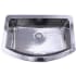 Nantucket Sinks FSSH3322 - 33 Inch Hand Hammered Stailess Steel Farmhouse Apron Sink