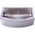 Nantucket Sinks FSSH3322 - 33 Inch Hand Hammered Stailess Steel Farmhouse Apron Sink