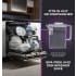 GE Profile PKE24QYYFS - 36 Inch Counter-Depth Side-By-Side Refrigerator