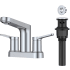 Kraus Indy™ Series FUS14102CH - 2 Handle Centerset Bathroom Faucet