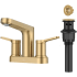 Kraus Indy™ Series FUS14102SFBB - 2 Handle Centerset Bathroom Faucet