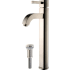 Kraus Vessel Mixer Series FVS1007PU10SN - Single Handle Vessel Bathroom Faucet with Pop-Up Drain in Satin Nickel