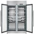 Forno FWCDR661148S - Abruzzo 48-Inch Dual Zone Wine Cellar, 102 Bottles, 24 cu. ft., Clear Acrylic Holders &amp; Stainless Trim Shelves