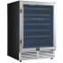 Forno Bacchino FWCDR663424S - Bacchino 24 Inch Wine Cooler, Stainless Steel, with LED Lighting, Triple Glass Door, 51 Bottle Capacity, Built-In or Freestanding
