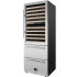 Forno Alta Qualita Celano FWCDR669730S - Celano 30 Inch Freestanding/Built-In Dual Zone Wine Cooler and Beverage Cooler in Angled View