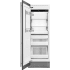 Smeg FZU30L - UNIVERSAL 30 Inch Freezer Column in Opened View