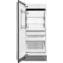 Smeg Universal Series FZU36L - 36 Inch Freezer Column in Opened View