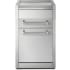 Steel Cucine Genesi Series GQ4CPSS - 18 Inch Kitchen SideWork Table Cabinet with 3 Drawers